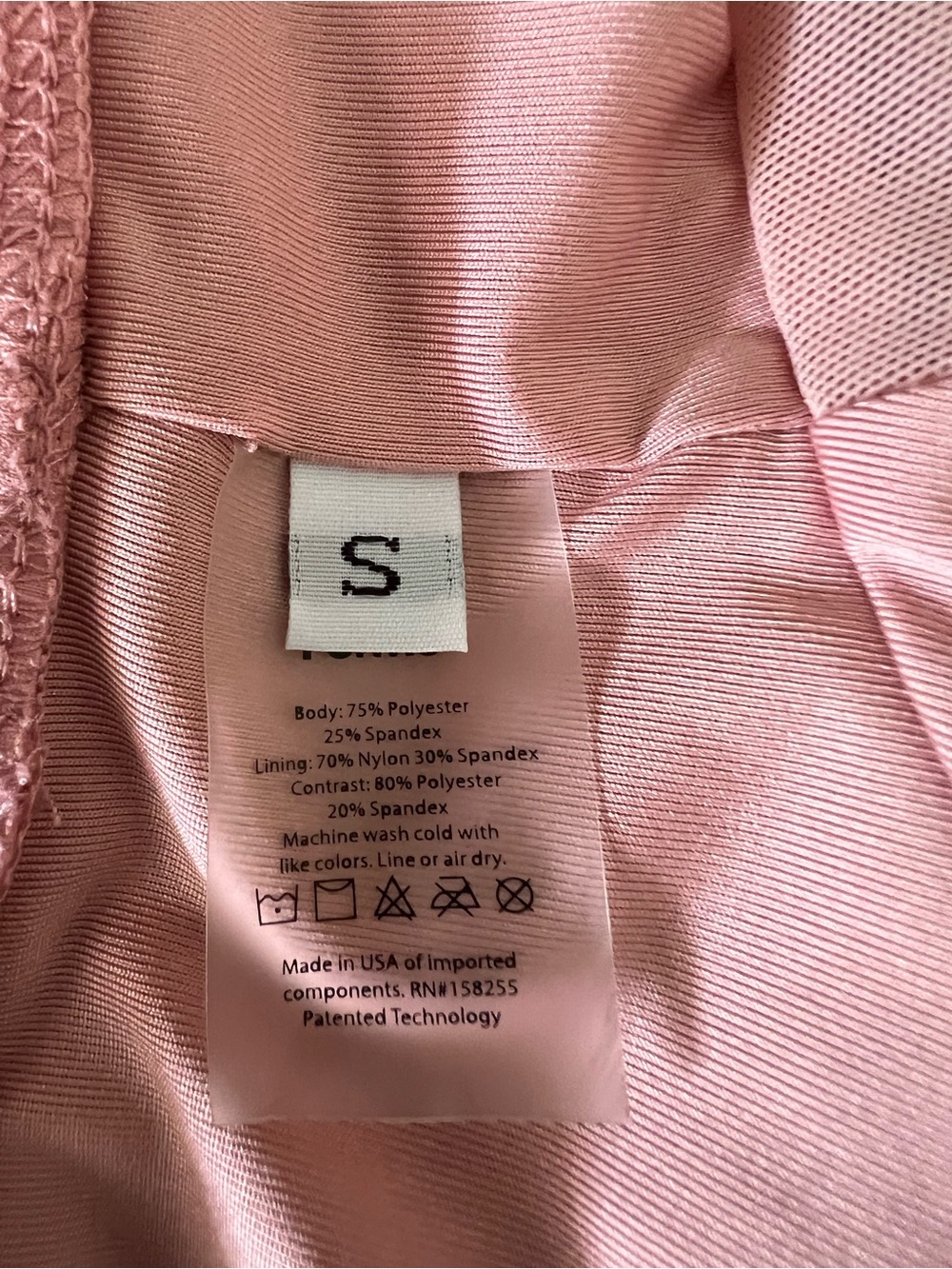 Forme Power Bra In Rose Posture Correcting Bra Size Small - Picture 7 of 8